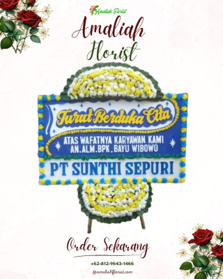 Papan Bunga Duka di Sesnuk