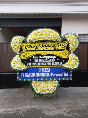 Papan Bunga Duka di Sesnuk